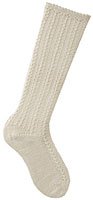 Lacy Bed Socks Pattern
