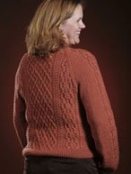 Raglan Aran Cardigan Pattern