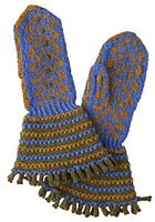 Think Zinnias! Mittens Pattern