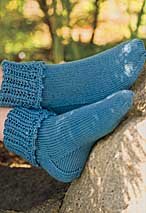 Lace Cuff Anklets Pattern