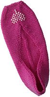 Love-heart Slippers Pattern