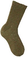 Diagonal Checks Socks Pattern