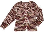 Diagonals in Flight Cardigan Pattern