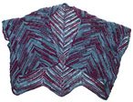 Chevron Ruana Pattern