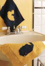 Bathtime Fun Washcloths Pattern