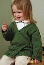 Cable & Lace Wrap Cardigan Pattern