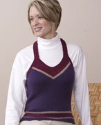 Halter Swimsuit-Style Vest Pattern