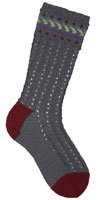 Eyelet Rib Bicycle Socks Pattern