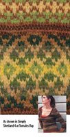 Autumn Rose Pullover Pattern - Woodland