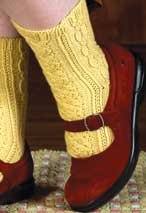 Twisty Stitch Socks Pattern