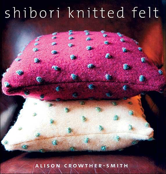 Shibori Knitted Felt