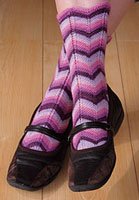 Zig Zag Socks Pattern