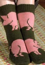 The Whole Hog Sock Pattern