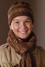 Multi-Directional Scarf & Hat Pattern