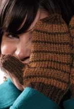 Striped Mittens Pattern