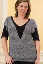 Zig Zag Lace Wrap Tunic Pattern