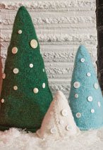 Felted Trees