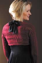 Eyelet Shrug Pattern