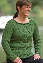 Lace Cable Pullover Pattern