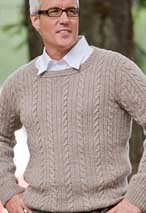 Blue Water Men's Pullover Pattern