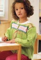 Fair Isle Jacket Child's Pattern
