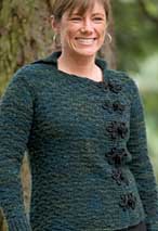 Jacket with Frog Fasterners Pattern