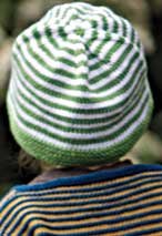 Striped Beanie Child's Pattern