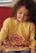 Wildflower Sweater Girl's Pattern