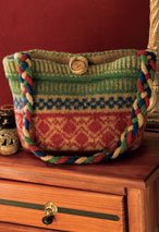 Flower Border Bag Pattern