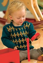 Oscar Argyle Sweater Pattern