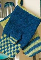 Felted Oven Mitts