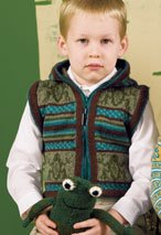 Kiss the Frog Vest  Pattern