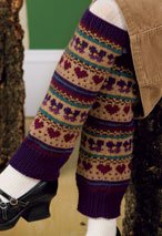 Johnny Jump-up Leg Warmers Pattern