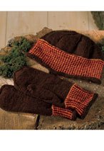 Stained Glass Cap & Mittens