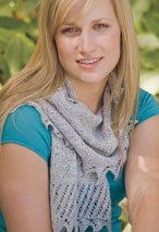 Knupps and Crosses Scarf Pattern