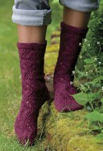 Brussels Lace Sock Pattern
