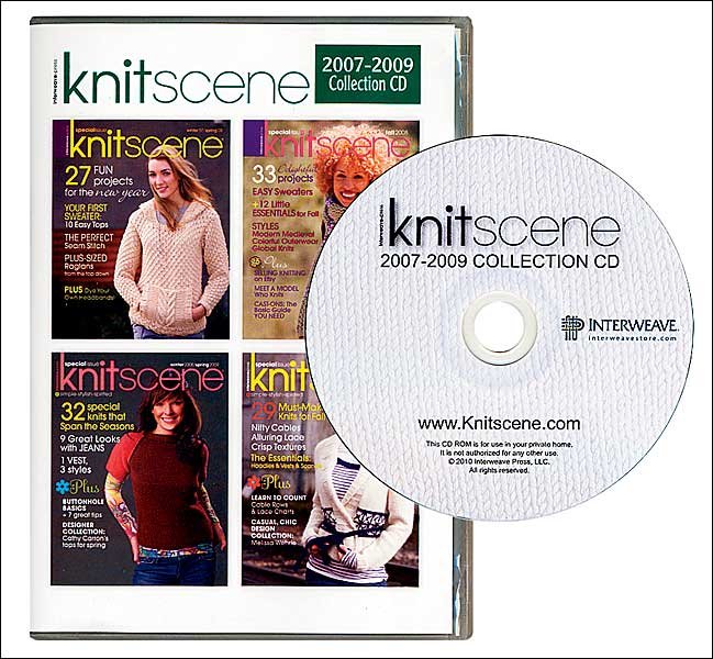 Knit Scene 2007-2009 Collection CD-ROM