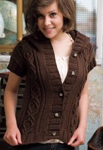 Heather Hoodie Vest Pattern