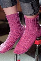 Chutes & Ladders Socks Pattern