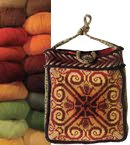 Warm Palette Fingering Yarn Sampler