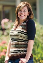 Corrie Fair Isle Vest Kit Neutral