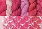 Lace Yarn Sampler, Coral Reef