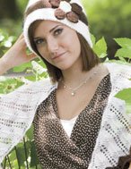 Mixer Cloche and Shawlette Kit - White 