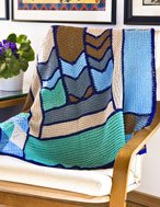 Craftsman Afghan - Ocean 