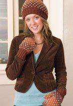 Toboggan Hat & Mitten Pattern