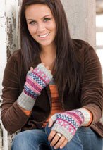 Finishing Touches Fingerless Gloves