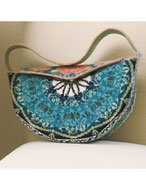 East Meets West Satchel  - Tropical