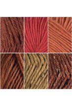 Worsted Weight Wool Sampler, Autumn