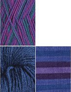 Sock Sampler - Purples