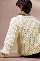Heirloom Aran Pullover Pattern